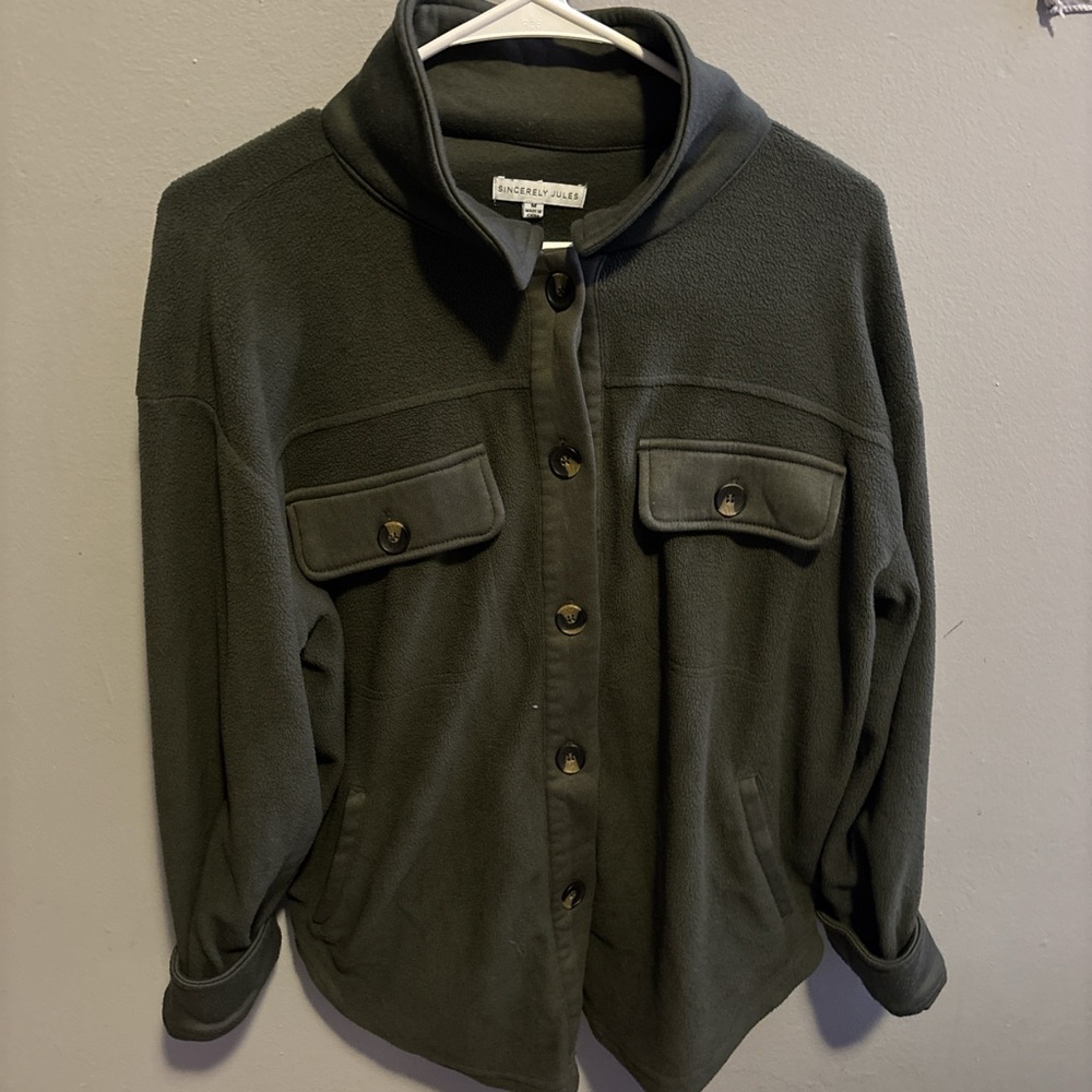 Eddie Bauer Women's Dark Olive Utility Jacket